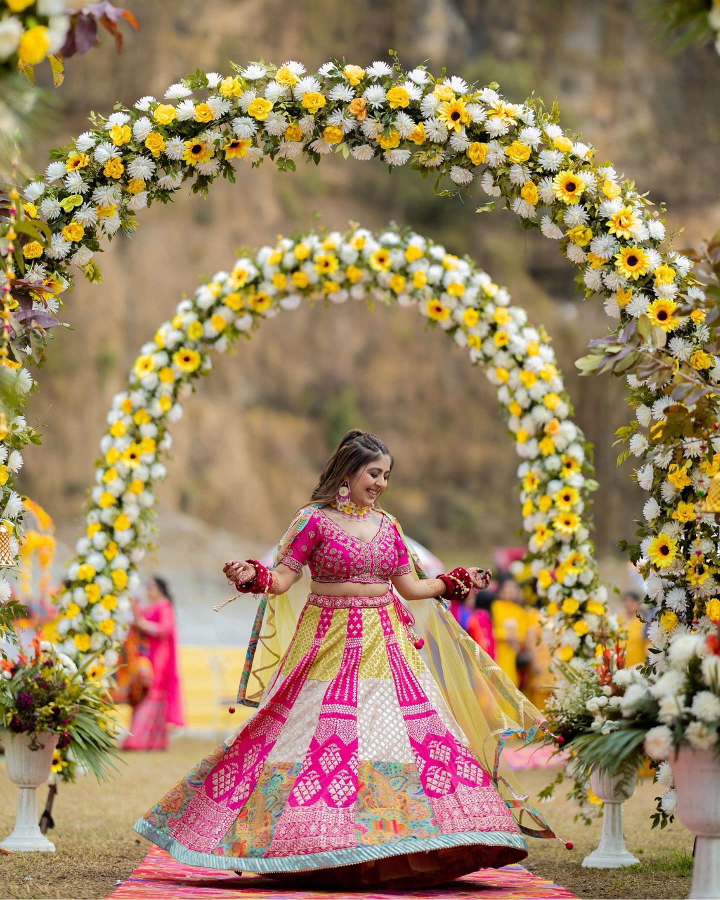 Luxury Haldi Makeup